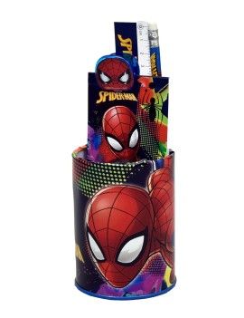 SPIDER-MAN - Set de Papeterie   Pot à Crayon - 7pc. 1 - Culture-Pop-France