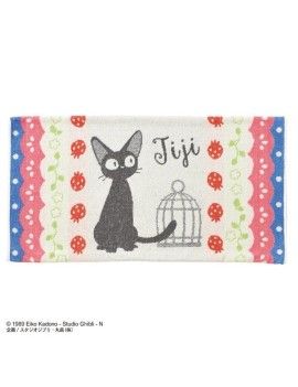 KIKI LA PETITE SORCIERE - Jiji Fraises - Taie d'oreiller 64x34cm Benelic / Studio Ghibli 1 - Culture-Pop-France