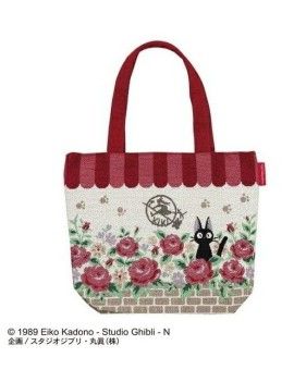 KIKI LA PETITE SORCIERE - Jiji Roses - Tote Bag 26x32x15cm Benelic / Studio Ghibli 1 - Culture-Pop-France