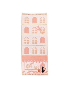 KIKI LA PETITE SORICERE - Jiji coin de rue - Serviette 34x80cm Benelic / Studio Ghibli 1 - Culture-Pop-France