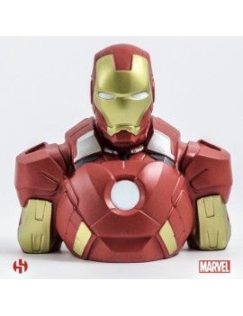 MARVEL - Tirelire Boite Blister - Iron Man Bust 20 cm Semic 1 - Culture-Pop-France