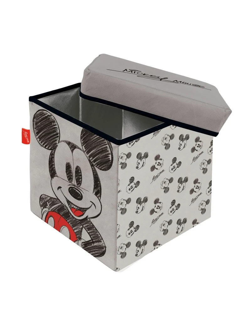 MICKEY - Tabouret & Rangement - '30x30x30cm' 1 - Culture-Pop-France MICKEY - Tabouret & Rangement - '30x30x30cm' 1 - Culture-Pop-France