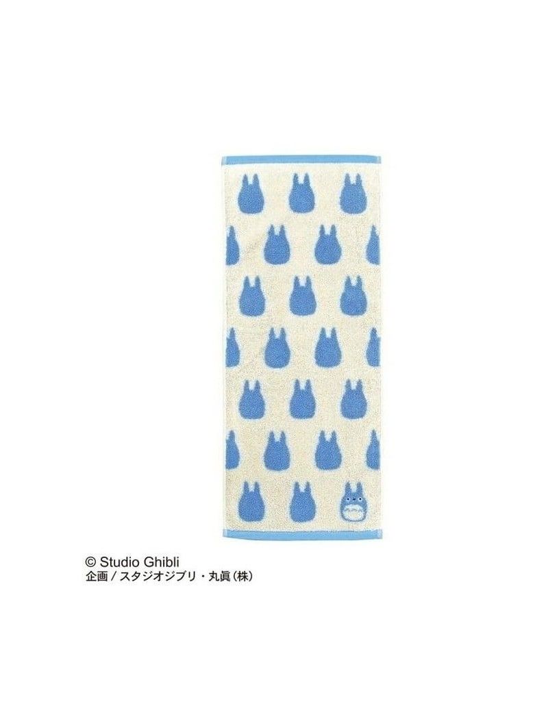 MON VOISIN TOTORO - Silhouette Totoro Bleu - Serviette 33x80cm Benelic / Studio Ghibli 1 - Culture-Pop-France MON VOISIN TOTORO - Silhouette Totoro Bleu - Serviette 33x80cm Benelic / Studio Ghibli 1 - Culture-Pop-France