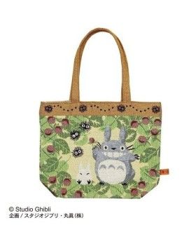 MON VOISIN TOTORO - Totoro Forêt de Fraises - Tote Bag 26x32x15cm Benelic / Studio Ghibli 1 - Culture-Pop-France