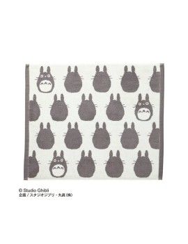 MON VOISIN TOTORO - Totoro Gris - Grande Serviette 50x60cm Benelic / Studio Ghibli 1 - Culture-Pop-France