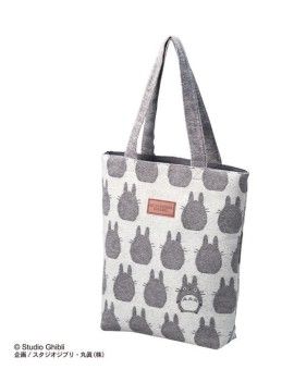 MON VOISIN TOTORO - Totoro Gris - Tote Bag 35x33x8.5cm Benelic / Studio Ghibli 1 - Culture-Pop-France