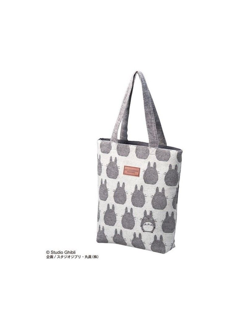 MON VOISIN TOTORO - Totoro Gris - Tote Bag 35x33x8.5cm Benelic / Studio Ghibli 1 - Culture-Pop-France MON VOISIN TOTORO - Totoro Gris - Tote Bag 35x33x8.5cm Benelic / Studio Ghibli 1 - Culture-Pop-France