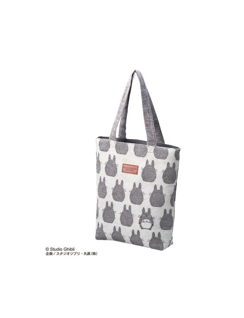 MON VOISIN TOTORO - Totoro Gris - Tote Bag 35x33x8.5cm Benelic / Studio Ghibli 1 - Culture-Pop-France MON VOISIN TOTORO - Totoro Gris - Tote Bag 35x33x8.5cm Benelic / Studio Ghibli 1 - Culture-Pop-France