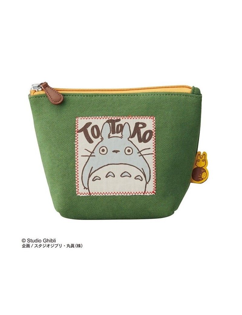 MON VOISIN TOTORO - Totoro Vert d'automne - Pochette 13x19x6cm Benelic / Studio Ghibli 1 - Culture-Pop-France MON VOISIN TOTORO - Totoro Vert d'automne - Pochette 13x19x6cm Benelic / Studio Ghibli 1 - Culture-Pop-France