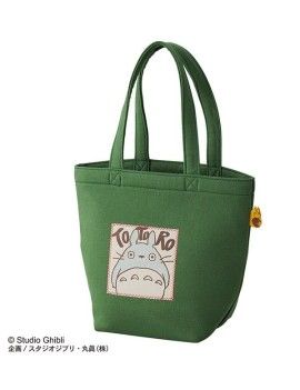 MON VOISIN TOTORO - Totoro Vert d'automne - Tote Bag 26x32x15cm Benelic / Studio Ghibli 1 - Culture-Pop-France