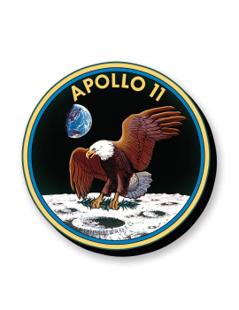 NASA - Apollo 11 Patch - Gros aimant Aquarius 1 - Culture-Pop-France