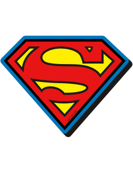 SUPERMAN - Logo - Gros aimant Aquarius 1 - Culture-Pop-France