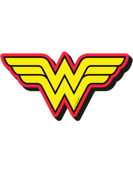 WONDER WOMAN - Logo - Gros aimant Aquarius 1 - Culture-Pop-France