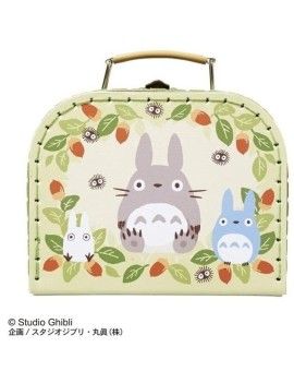 MON VOISIN TOTORO - Totoro Feuilles - Valisette 12.5x15.6x6.8cm Benelic / Studio Ghibli 1 - Culture-Pop-France 
