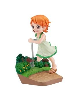 ONE PIECE - Nami "Run Run Run" - Statuette G.E.M. 11cm Megahouse 1 - Culture-Pop-France