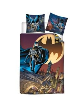 DC - Parure de lit 140x200cm   65x65cm - Batman AyMax 1 - Culture-Pop-France