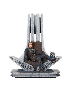THE MANDALORIAN - Bo-Katan sur Throne - Statue Premier Collection 35cm Diamond Select 1 - Culture-Pop-France