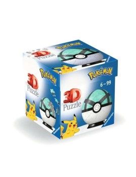 POKEMON - Puzzle 3D - Net Ball 54p Ravensburger 1 - Culture-Pop-France