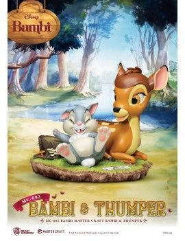 BAMBI - Bambi & Panpan - Statuette Master Craft 26.5cm Beast Kingdom 1 - Culture-Pop-France