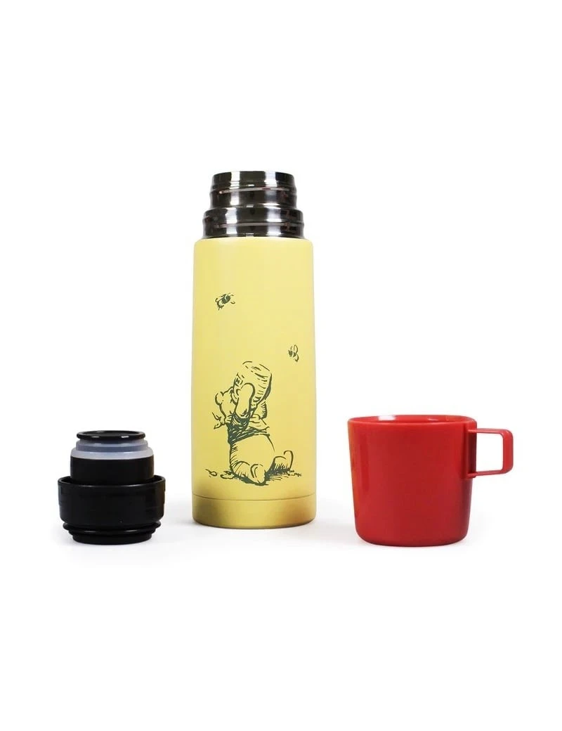 DISNEY - Winnie L'Ourson - Flasque Thermique en Métal 350ml HMB 1 - Culture-Pop-France DISNEY - Winnie L'Ourson - Flasque Thermique en Métal 350ml HMB 1 - Culture-Pop-France