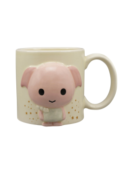 HARRY POTTER - Dobby "Kawaii" - Mug Emboosed 350ml HMB 1 - Culture-Pop-France