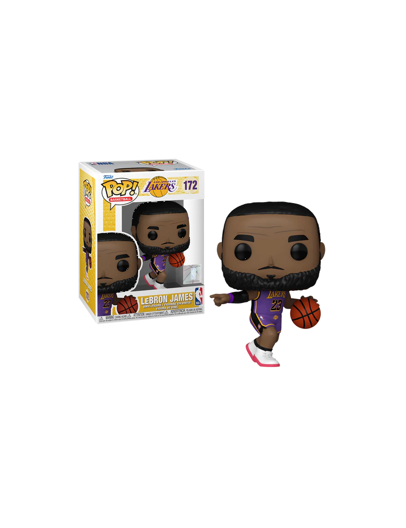 LAKERS - POP NBA N° 172 - LeBron James Funko 1 - Culture-Pop-France LAKERS - POP NBA N° 172 - LeBron James Funko 1 - Culture-Pop-France