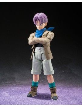 DRAGON BALL GT - Trunks - Figurine S.H. Figuarts 12cm Bandai Tamashii Nations 1 - Culture-Pop-France