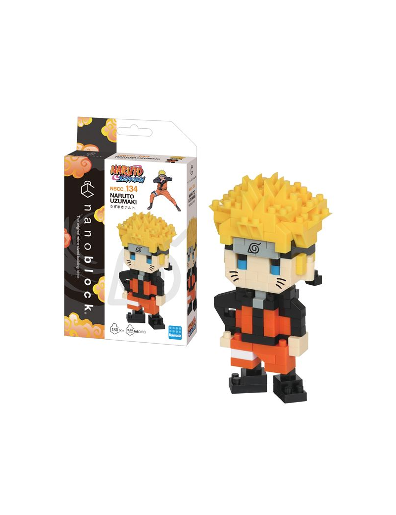 NARUTO - Naruto - Figurine Nanoblock 10cm Bandai Red 1 - Culture-Pop-France NARUTO - Naruto - Figurine Nanoblock 10cm Bandai Red 1 - Culture-Pop-France