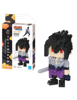 NARUTO - Sasuke - Figurine Nanoblock 10cm Bandai Red 1 - Culture-Pop-France