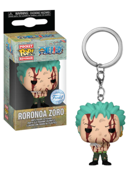 ONE PIECE - Pocket Pop Keychains - Zoro "Nothing Happened" Funko 1 - Culture-Pop-France
