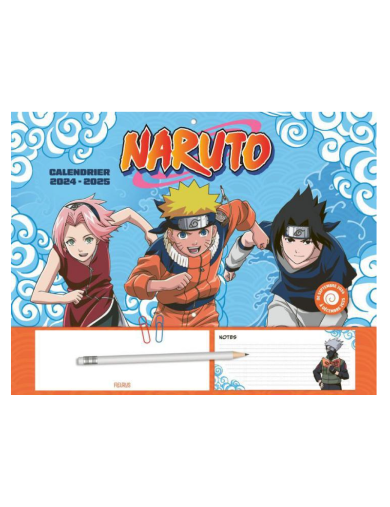 NARUTO - Le calendrier 2024/2025 Glenat 1 - Culture-Pop-France NARUTO - Le calendrier 2024/2025 Glenat 1 - Culture-Pop-France