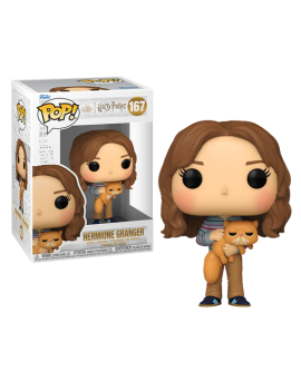 HARRY POTTER 3 - POP & Buddy N° 167 - Hermione avec Pattenrond Funko 1 - Culture-Pop-France