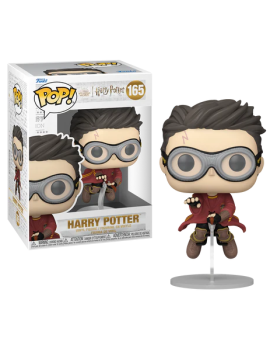 HARRY POTTER 3 - POP Movies N° 165 - Harry avec Balais (Quidditch) Funko 1 - Culture-Pop-France