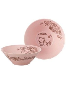HELLO KITTY - Sakura Rose - Bol Mino 21x7.5cm Benelic / Studio Ghibli 1 - Culture-Pop-France