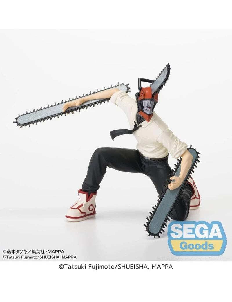 CHAINSAW MAN - Chainsaw Man - Statuette PM Perching 13cm Sega 1 - Culture-Pop-France CHAINSAW MAN - Chainsaw Man - Statuette PM Perching 13cm Sega 1 - Culture-Pop-France