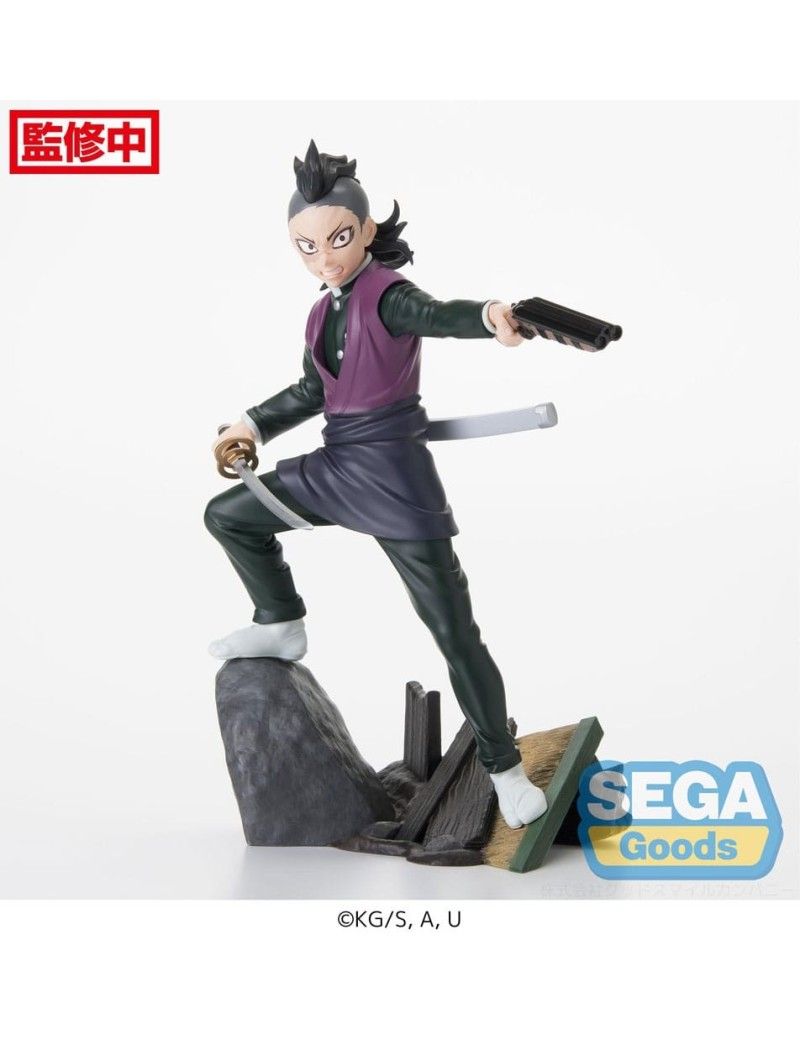 DEMON SLAYER - Genya Shinazugawa - Statuette Xross Link Anime 15cm Sega 1 - Culture-Pop-France DEMON SLAYER - Genya Shinazugawa - Statuette Xross Link Anime 15cm Sega 1 - Culture-Pop-France