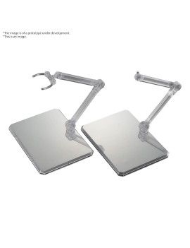 GUNDAM - Action Base 7 (Clear Color) Mirror Stickers Set - Model Kit Bandai Model Kit 1 - Culture-Pop-France