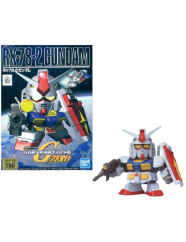 GUNDAM - BB200 RX-78-2 GUNDAM - Model Kit Bandai Model Kit 1 - Culture-Pop-France