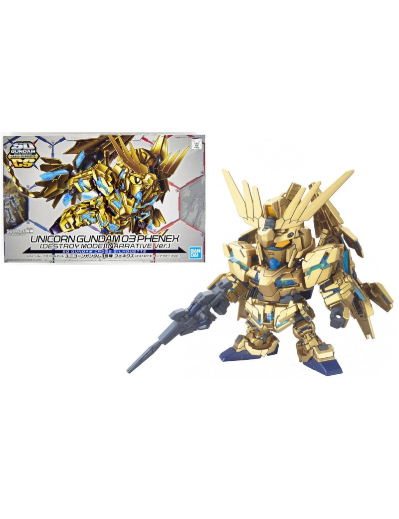 GUNDAM - BB394 Senshi RX-0 Unicorn Gundam 03 Phenex - Model Kit Bandai Model Kit 1 - Culture-Pop-France GUNDAM - BB394 Senshi RX-0 Unicorn Gundam 03 Phenex - Model Kit Bandai Model Kit 1 - Culture-Pop-France