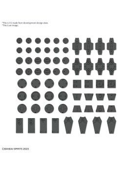 GUNDAM - Customize Material (Decoration Parts 1 Gray) - Model Kit Bandai Model Kit 1 - Culture-Pop-France