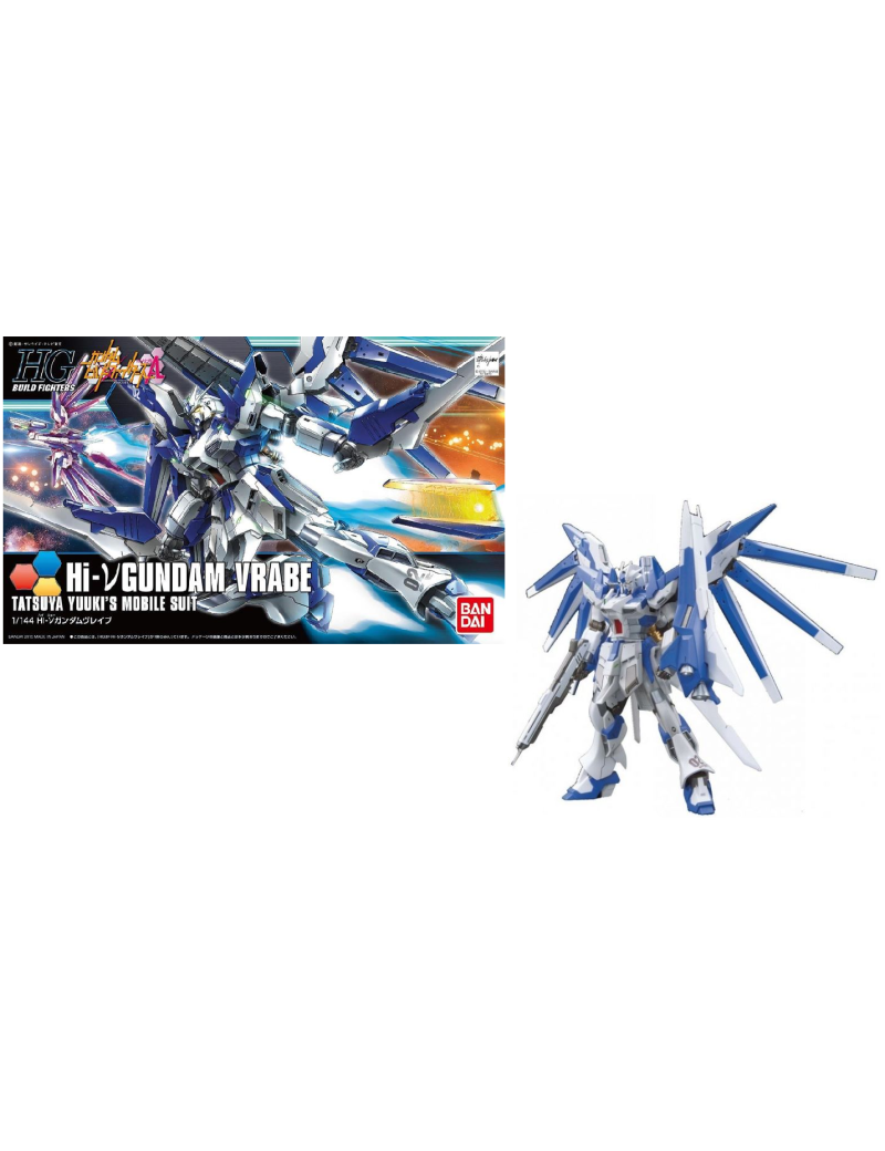 GUNDAM - HGBF Hi-Nu Gundam Vrabe 1/144 - Model Kit Bandai Model Kit 1 - Culture-Pop-France GUNDAM - HGBF Hi-Nu Gundam Vrabe 1/144 - Model Kit Bandai Model Kit 1 - Culture-Pop-France
