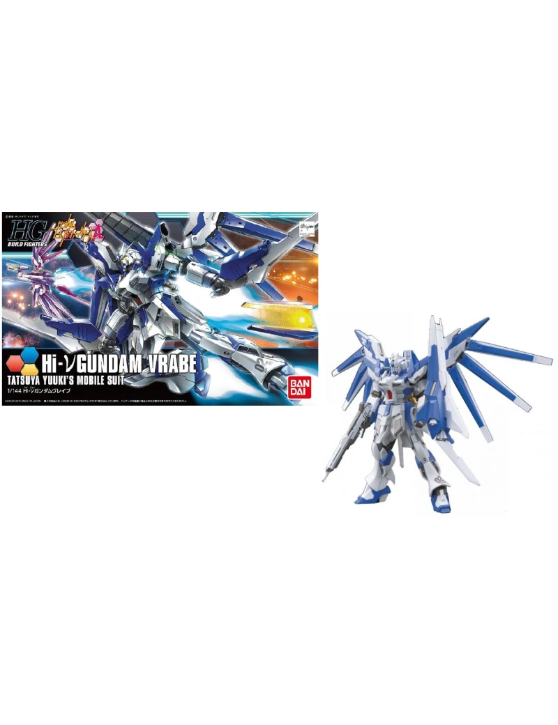 GUNDAM - HGBF Hi-Nu Gundam Vrabe 1/144 - Model Kit Bandai Model Kit 1 - Culture-Pop-France GUNDAM - HGBF Hi-Nu Gundam Vrabe 1/144 - Model Kit Bandai Model Kit 1 - Culture-Pop-France