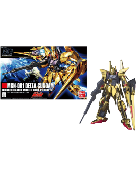 GUNDAM - HGUC 1/144 Delta Gundam - Model Kit Bandai Model Kit 1 - Culture-Pop-France