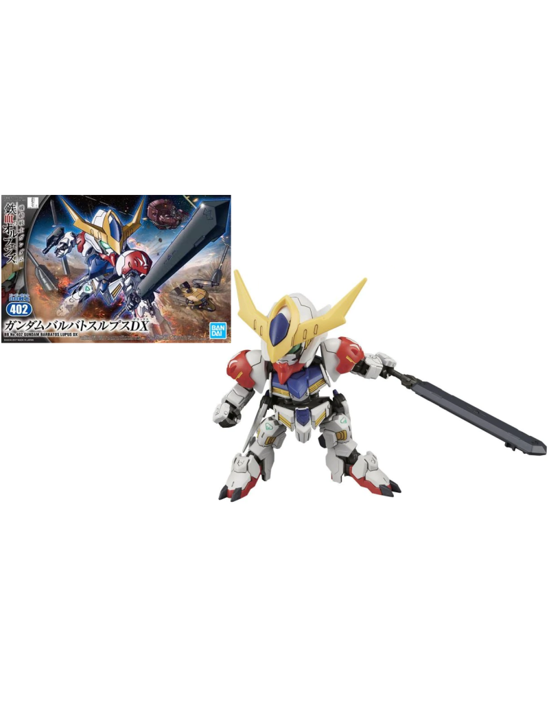GUNDAM - IBO BB402 Gundam Barbatos Lupus DX - Model Kit - 8cm Bandai Model Kit 1 - Culture-Pop-France GUNDAM - IBO BB402 Gundam Barbatos Lupus DX - Model Kit - 8cm Bandai Model Kit 1 - Culture-Pop-France
