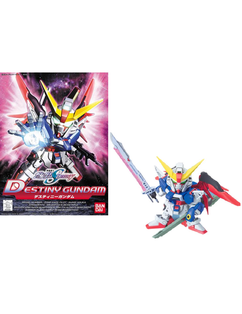 GUNDAM - BB290 Destiny Gundam - Model Kit Bandai Model Kit 1 - Culture-Pop-France GUNDAM - BB290 Destiny Gundam - Model Kit Bandai Model Kit 1 - Culture-Pop-France
