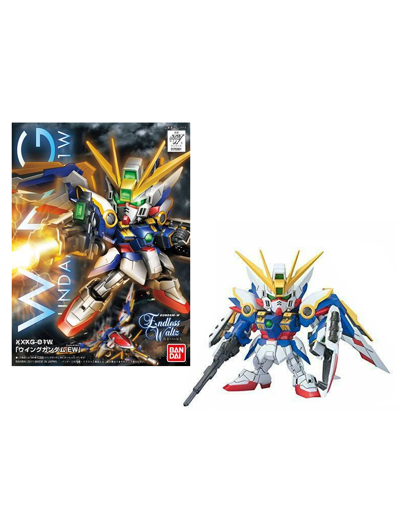 GUNDAM - BB366 Wing Gundam EW Ver. - Model Kit Bandai Model Kit 1 - Culture-Pop-France GUNDAM - BB366 Wing Gundam EW Ver. - Model Kit Bandai Model Kit 1 - Culture-Pop-France