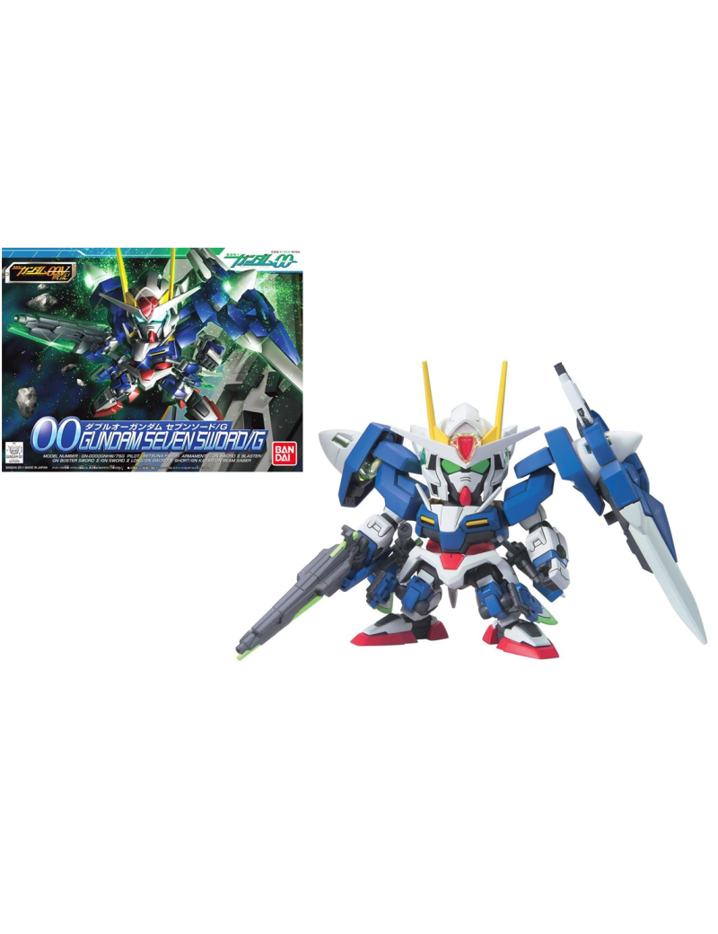 GUNDAM - BB368 OO Gundam Seven Sword/G - Model Kit Bandai Model Kit 1 - Culture-Pop-France GUNDAM - BB368 OO Gundam Seven Sword/G - Model Kit Bandai Model Kit 1 - Culture-Pop-France