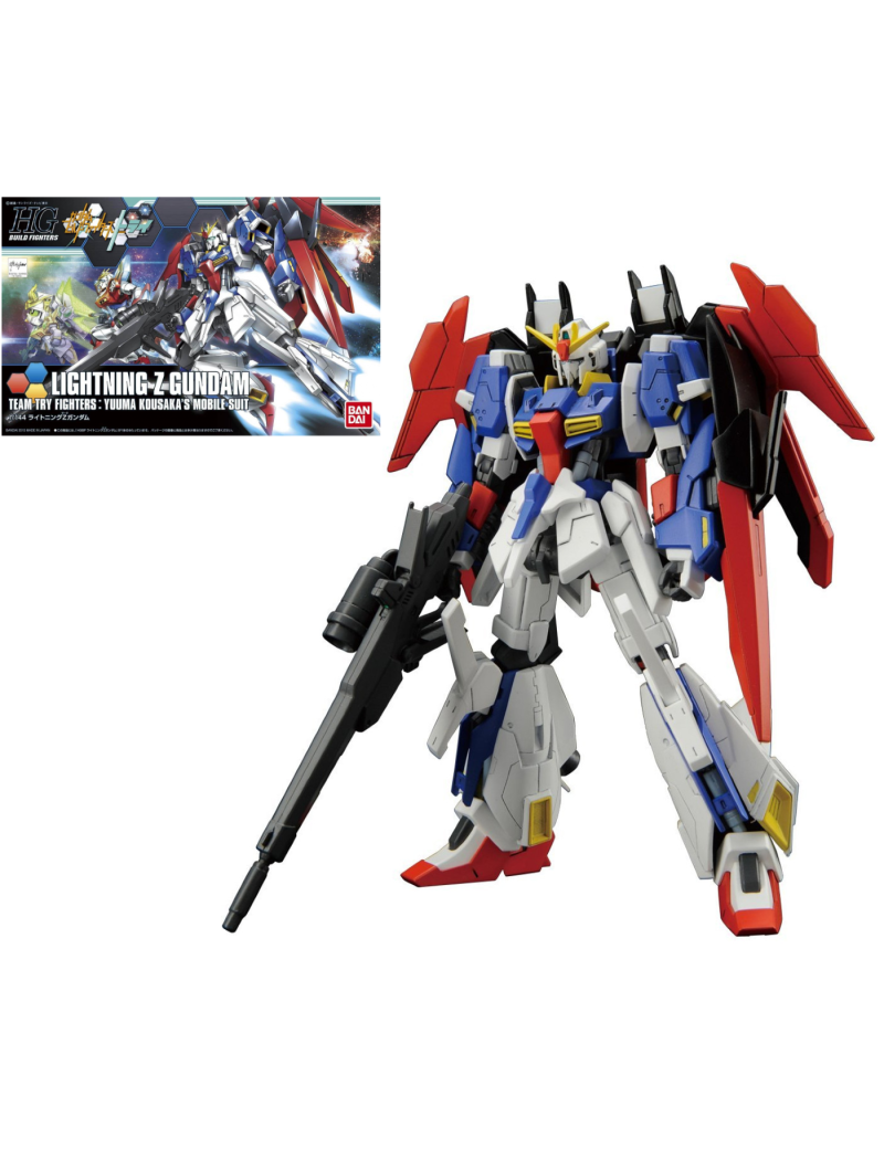GUNDAM - Model Kit - HG 1/144 - Lightning Z Gundam - 13 CM Bandai Model Kit 1 - Culture-Pop-France GUNDAM - Model Kit - HG 1/144 - Lightning Z Gundam - 13 CM Bandai Model Kit 1 - Culture-Pop-France