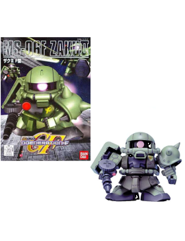 GUNDAM - BB218 MS-06F ZAKU II - Model Kit Bandai Model Kit 1 - Culture-Pop-France