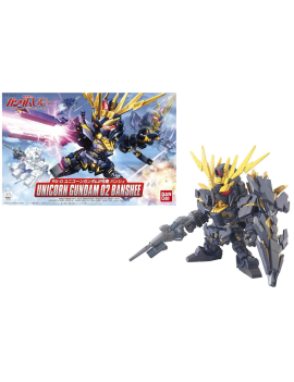 GUNDAM - Model Kit - BB Gundam Unicorn 2 Banshee 380 Bandai Model Kit 1 - Culture-Pop-France